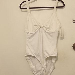 Leilani white swimsuit one piece